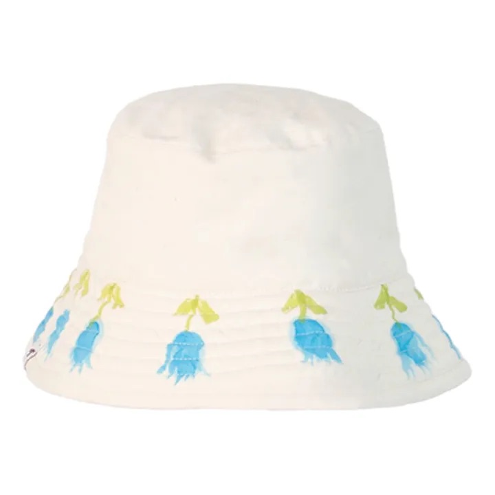 Romualda Bob Violet Blue Reversible Bucket Hat 58cm